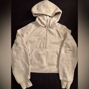 Scuba Oversized Funnel-Neck Half Zip